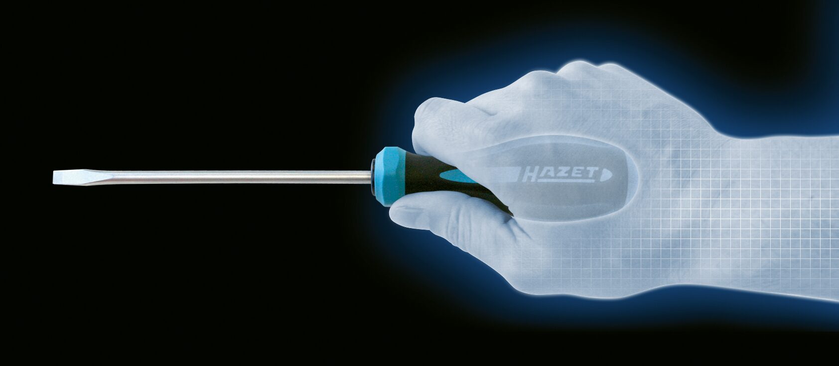 HAZET Schraubendreher HEXAnamic® 802-30 · Schlitz Profil · 0.6 x 3.5 mm