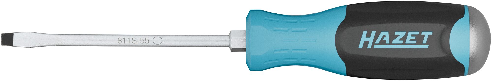 HAZET Schraubendreher 811S-55 · Schlitz Profil · SW 1 x 5,5 mm