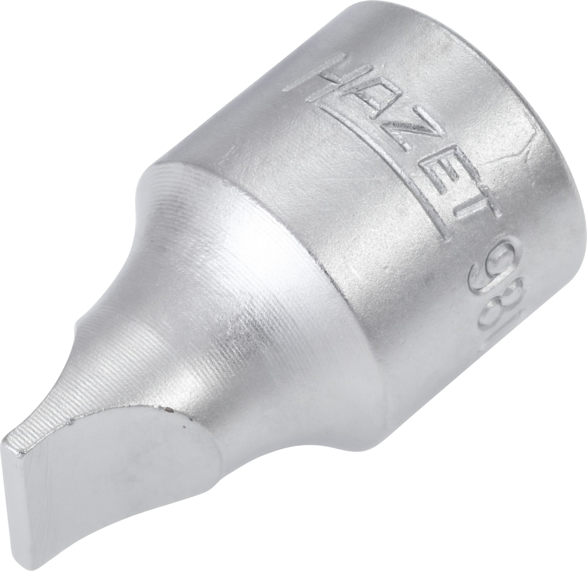 HAZET Schraubendreher-Steckschlüsseleinsatz 980-2X13 · Vierkant hohl 12,5 mm (1/2 Zoll) · Schlitz Profil · 2 x 13 mm