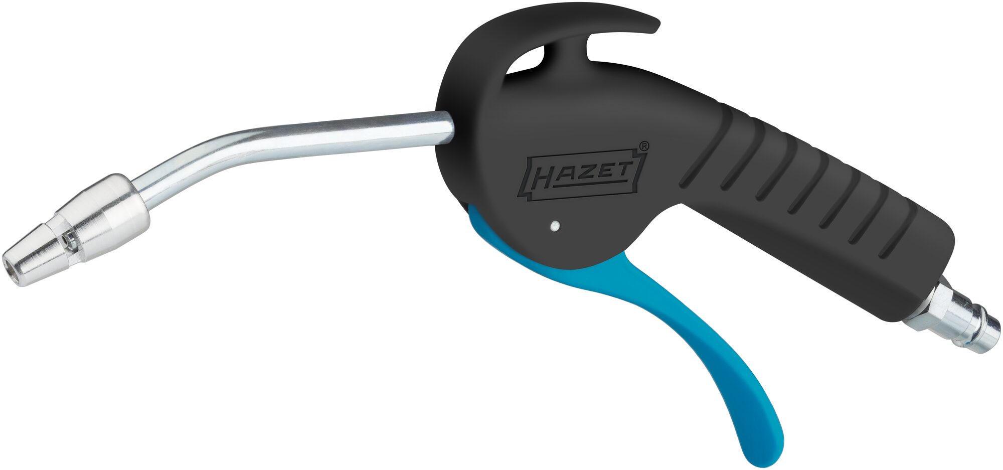 HAZET Ausblaspistole · 100 mm · mit Venturidüse und gebogenem Rohr 9040P-4 · 265 mm