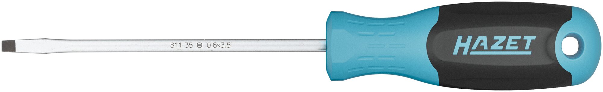 HAZET Schraubendreher 811-35 · Schlitz Profil · SW 0,6 x 3,5 mm