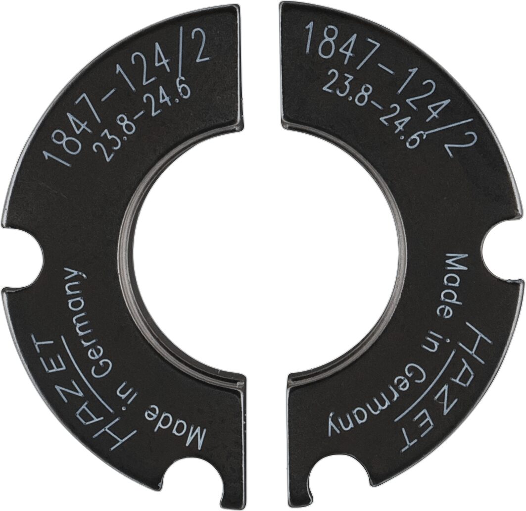 HAZET Halbschalen Paar · 23,8 – 24,6 mm 1847-124/2