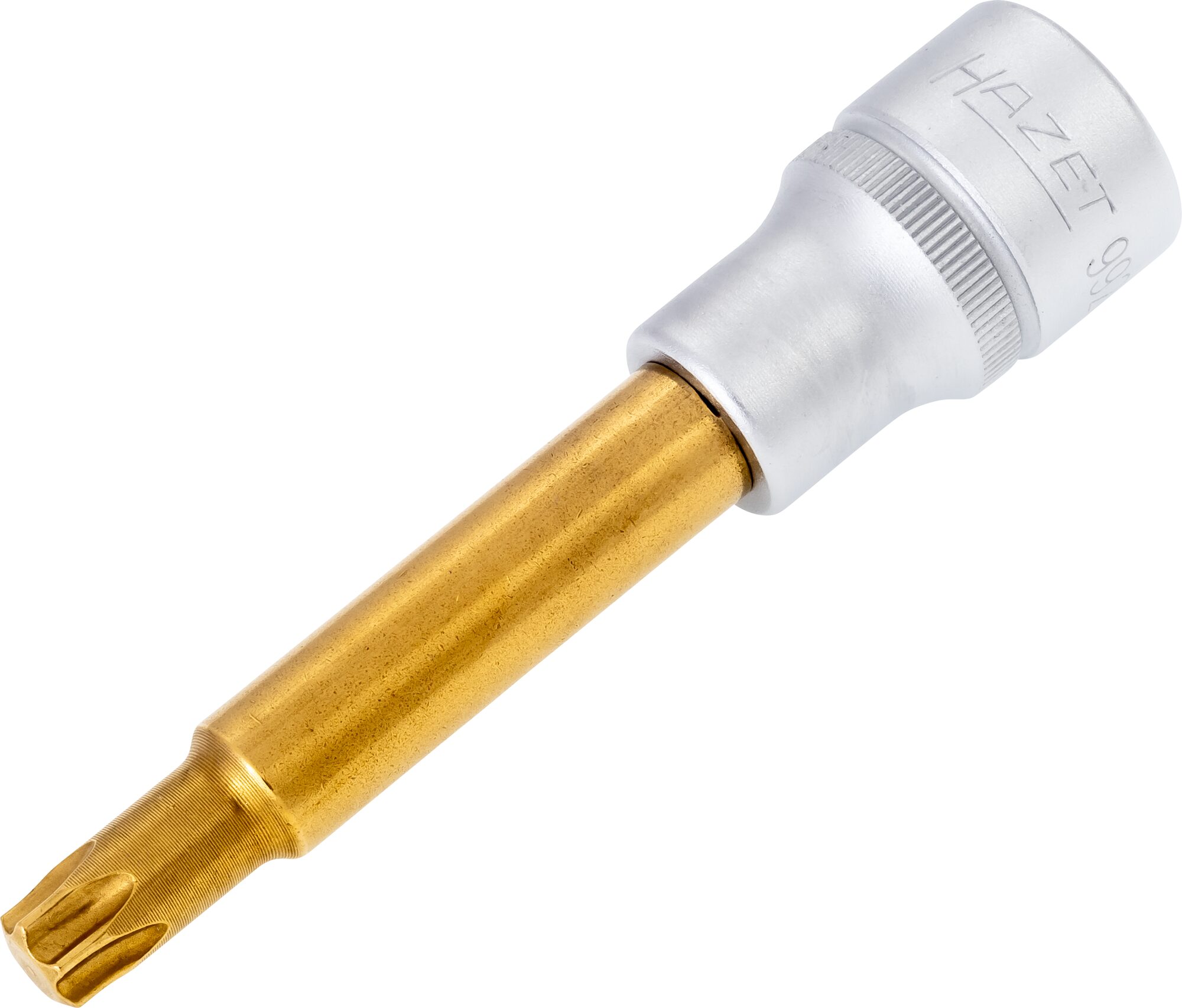 HAZET Schraubendreher-Steckschlüsseleinsatz · TORX® 992LG-T50 · Vierkant hohl 12,5 mm (1/2 Zoll) · Innen TORX® Profil · T50