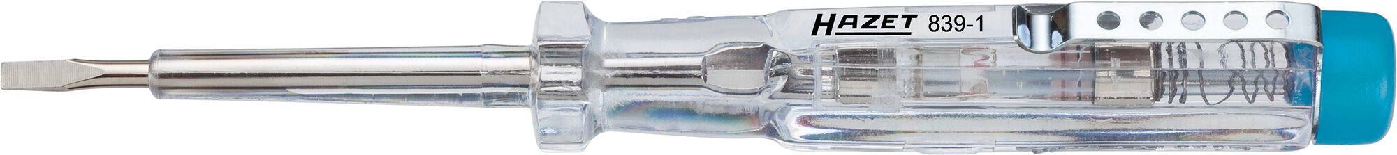 HAZET Spannungsprüfer 839-1 · Schlitz Profil · 0.5 x 2.8 mm