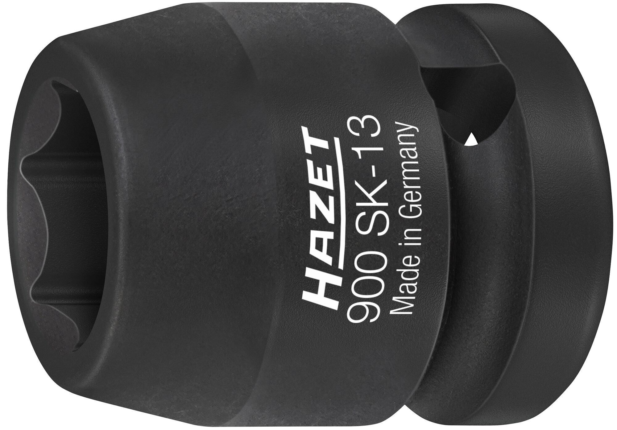 HAZET Schlag-, Maschinenschrauber Steckschlüsseleinsatz · Sechskant 900SK-13 · Vierkant hohl 12,5 mm (1/2 Zoll) · Außen Sechskant-Tractionsprofil · 13 mm