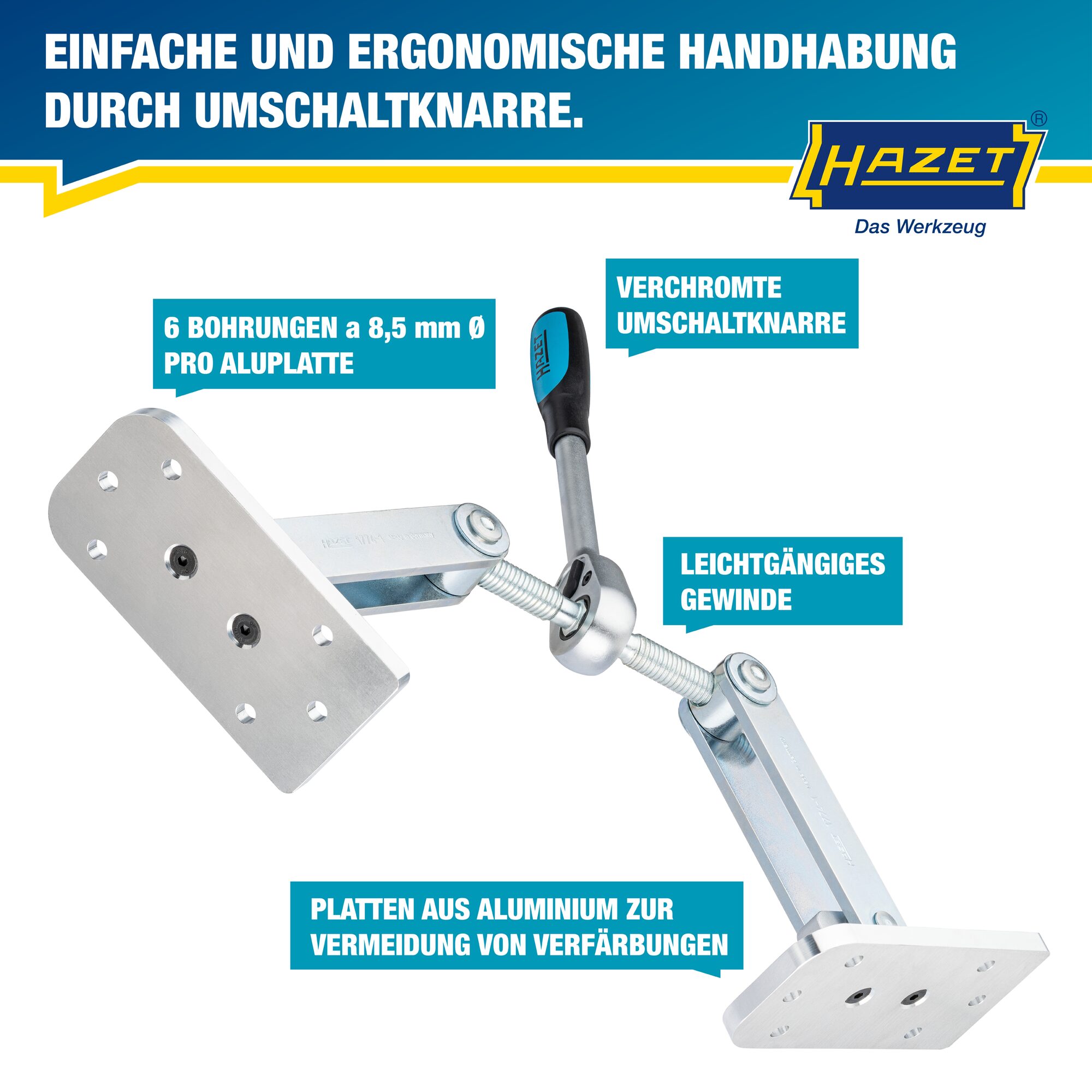 HAZET Balken- / Platten-Zuggerät 1774-2