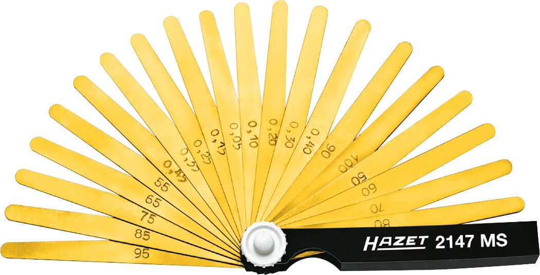 HAZET Fühlerlehre 2147MS · 106 mm · 0,05–1,0