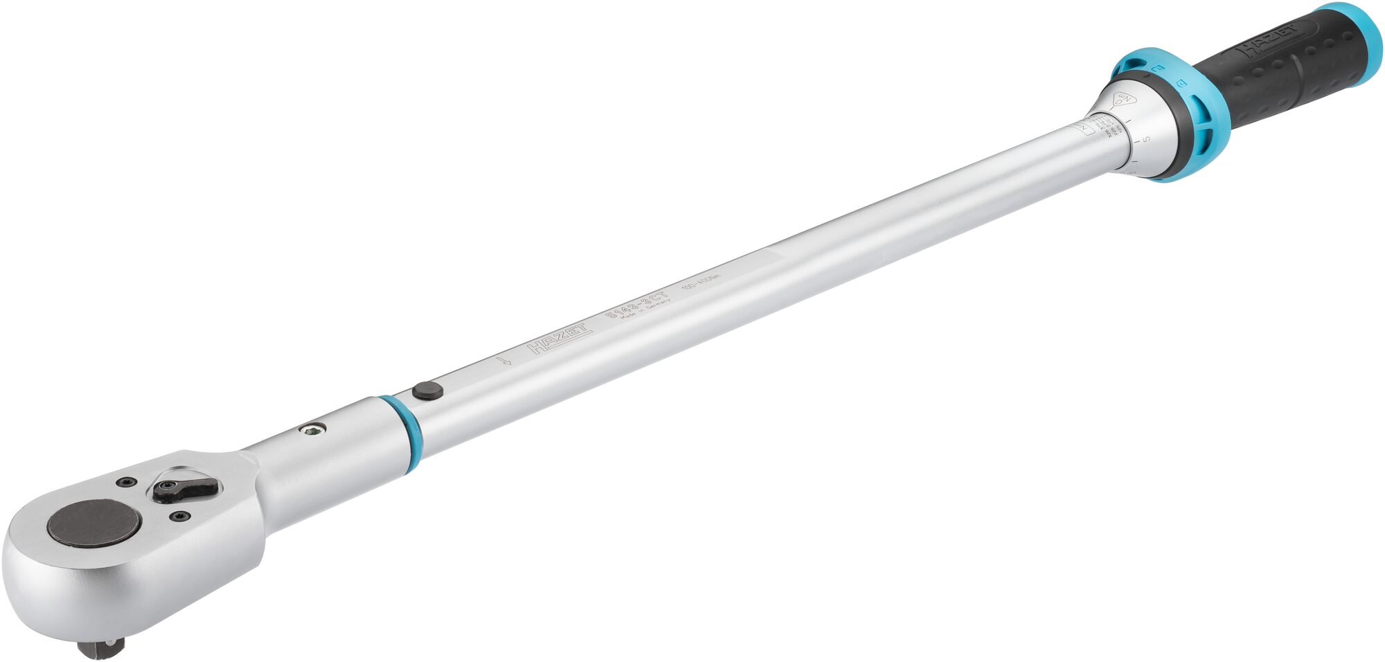 HAZET Drehmoment-Schlüssel 5143-3CT · Nm min-max: 100–400 Nm · Toleranz: 3% · Vierkant massiv 12,5 mm (1/2 Zoll) HAZET Drehmoment-Schlüssel 5143-3CT · Nm min-max: 100–400 Nm · Toleranz: 3% · Vierkant massiv 12,5 mm (1/2 Zoll)