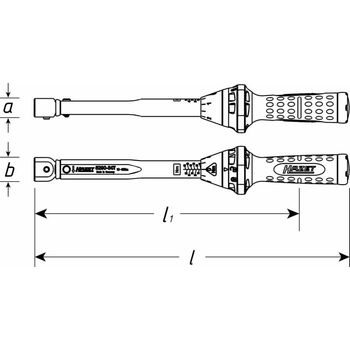 HAZET Drehmomentschlüssel 5290-3CT · 10–60 Nm 