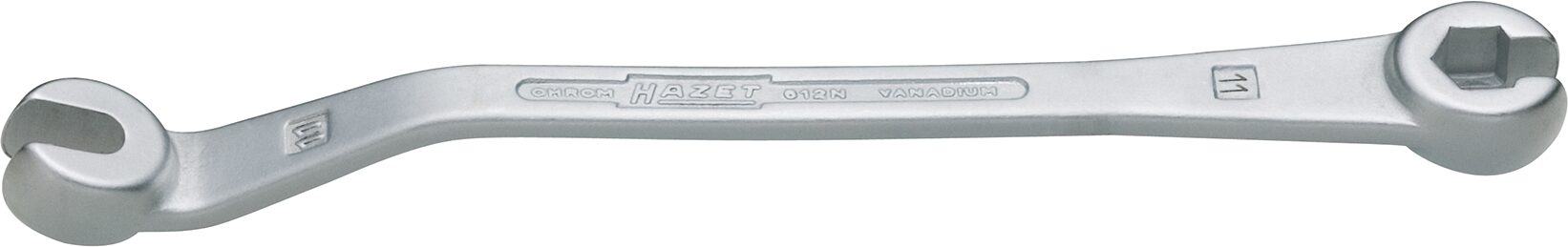 HAZET Bremsleitungs-Schlüssel · offen 612N-11 · Außen Sechskant Profil · 11 mm