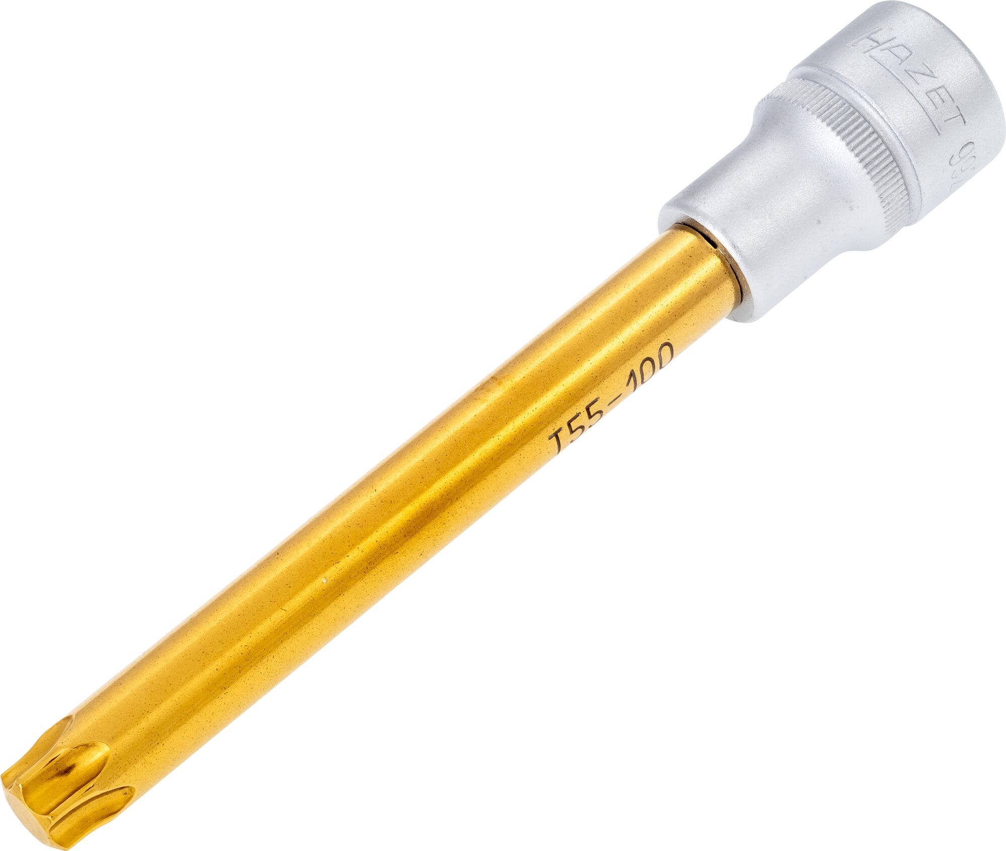 HAZET Schraubendreher-Steckschlüsseleinsatz · TORX® 992SLG-T55 · Vierkant hohl 12,5 mm (1/2 Zoll) · Innen TORX® Profil · T55