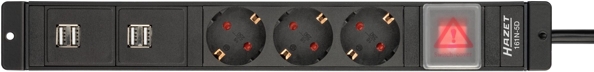 HAZET Steckdosenleiste 161N-5D