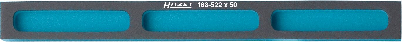 HAZET Weichschaum-Einlage · mit Kleinteilefächern 163-522X50