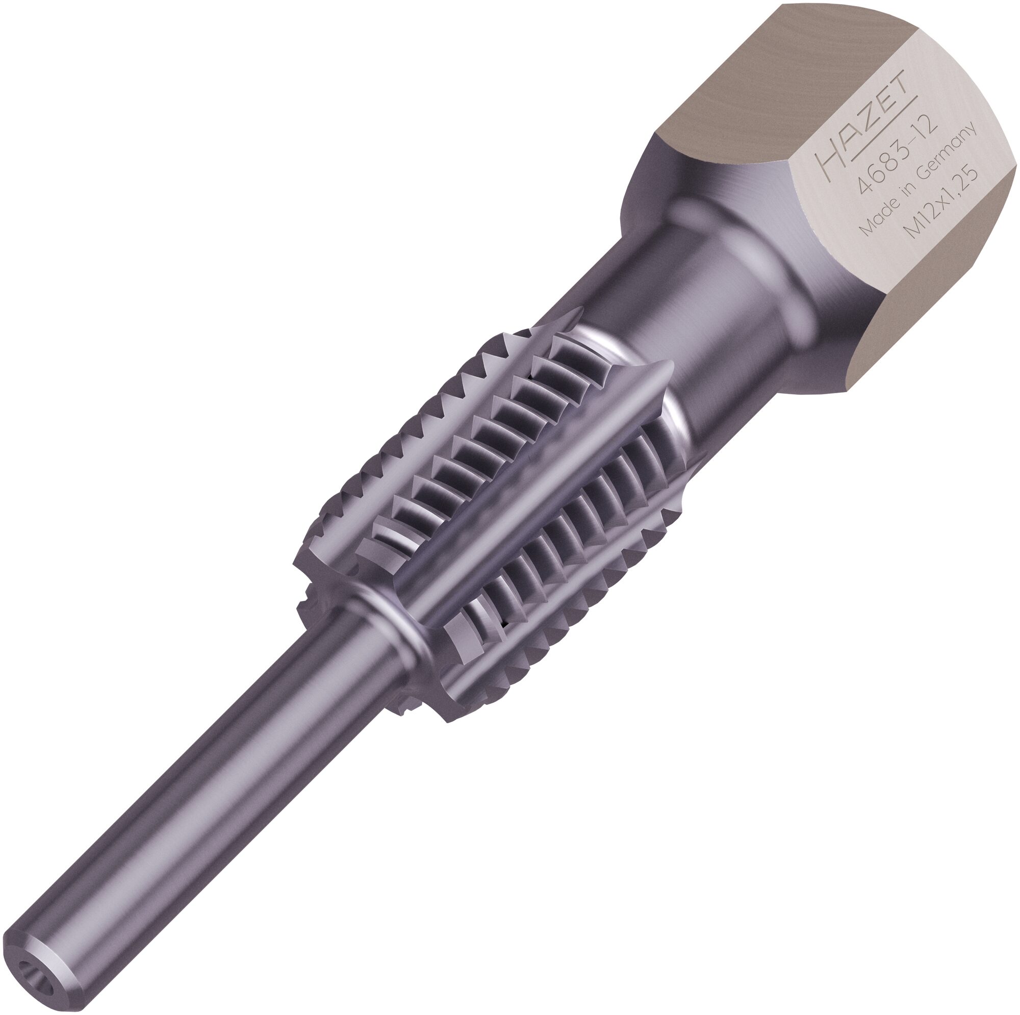 HAZET Gewinde-Nachschneider Abgastemperatur-Sensoren / -Sonden 4683-12 · 13 mm Außen-Sechskant · 55 mm