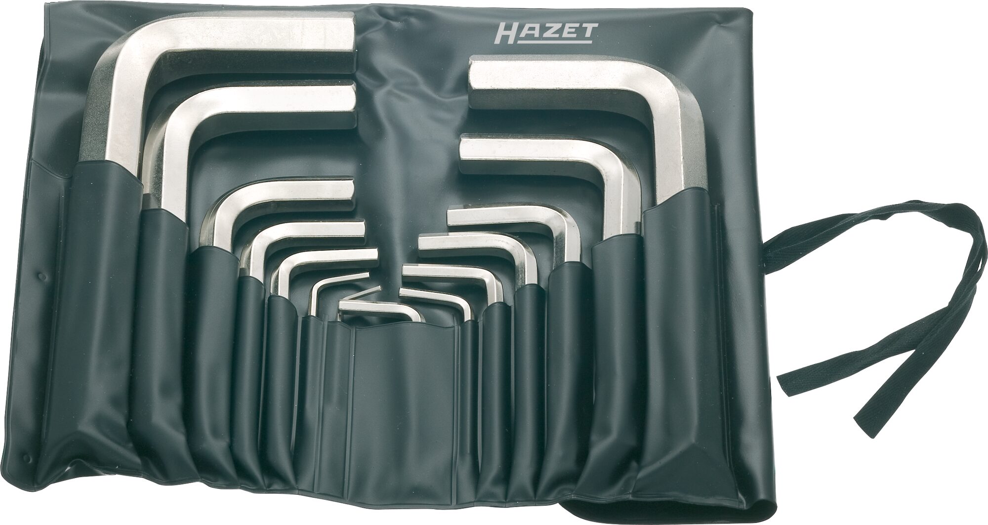 HAZET Winkelschraubendreher Satz 2100/14P · Innen Sechskant Profil · 2–22