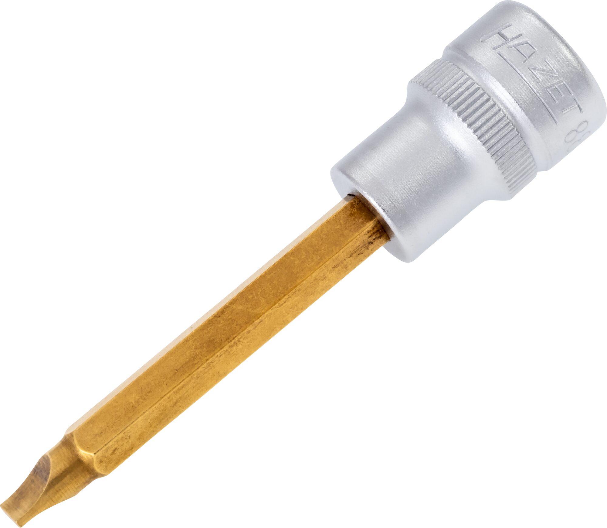 HAZET Schraubendreher-Steckschlüsseleinsatz 8803-1X5.5 · Vierkant hohl 10 mm (3/8 Zoll) · Schlitz Profil · 1 x 5.5 mm