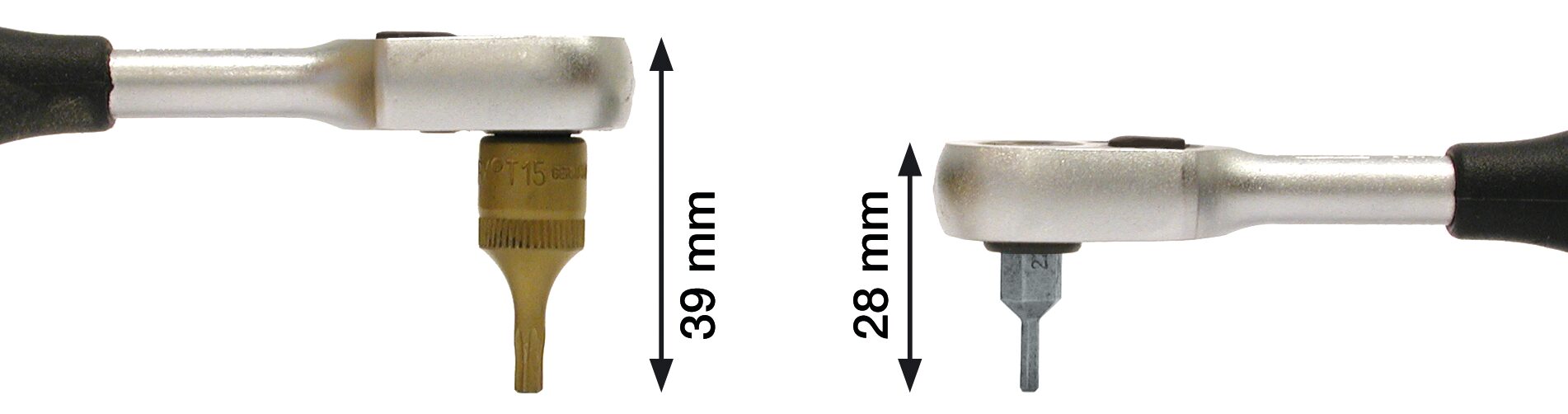 HAZET Umschaltknarre für Bits 2264-1 · Sechskant hohl 8 mm (5/16 Zoll) HAZET Umschaltknarre für Bits 2264-1 · Sechskant hohl 8 mm (5/16 Zoll)
