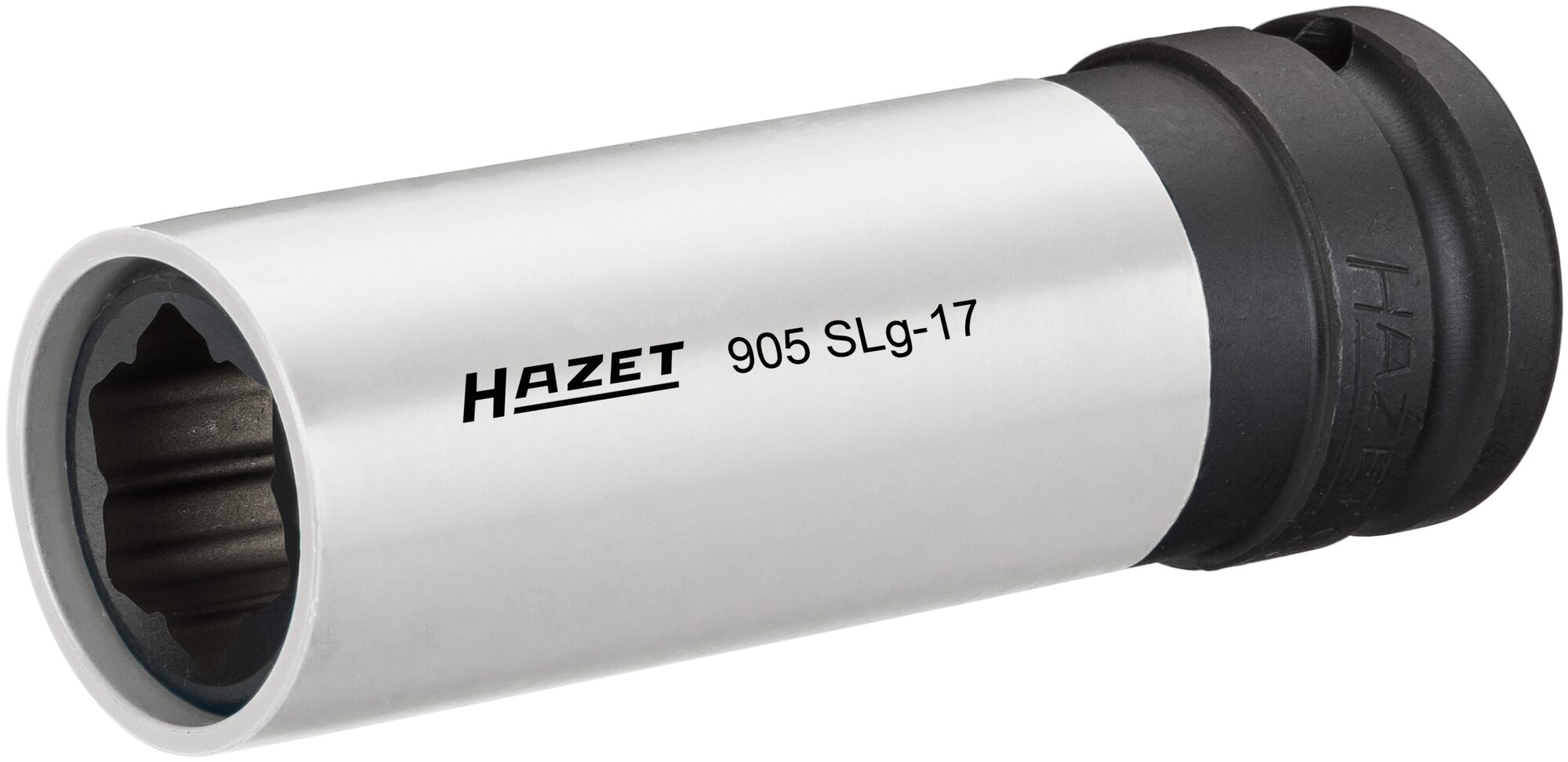 HAZET Schlag-, Maschinenschrauber Steckschlüsseleinsatz · Hybrid-Sonderprofil 905SLG-17 · Vierkant hohl 12,5 mm (1/2 Zoll) · Radschrauben Hybrid Sonderprofil · 17 mm HAZET Schlag-, Maschinenschrauber Steckschlüsseleinsatz · Hybrid-Sonderprofil 905SLG-17 · Vierkant hohl 12,5 mm (1/2 Zoll) · Radschrauben Hybrid Sonderprofil · 17 mm