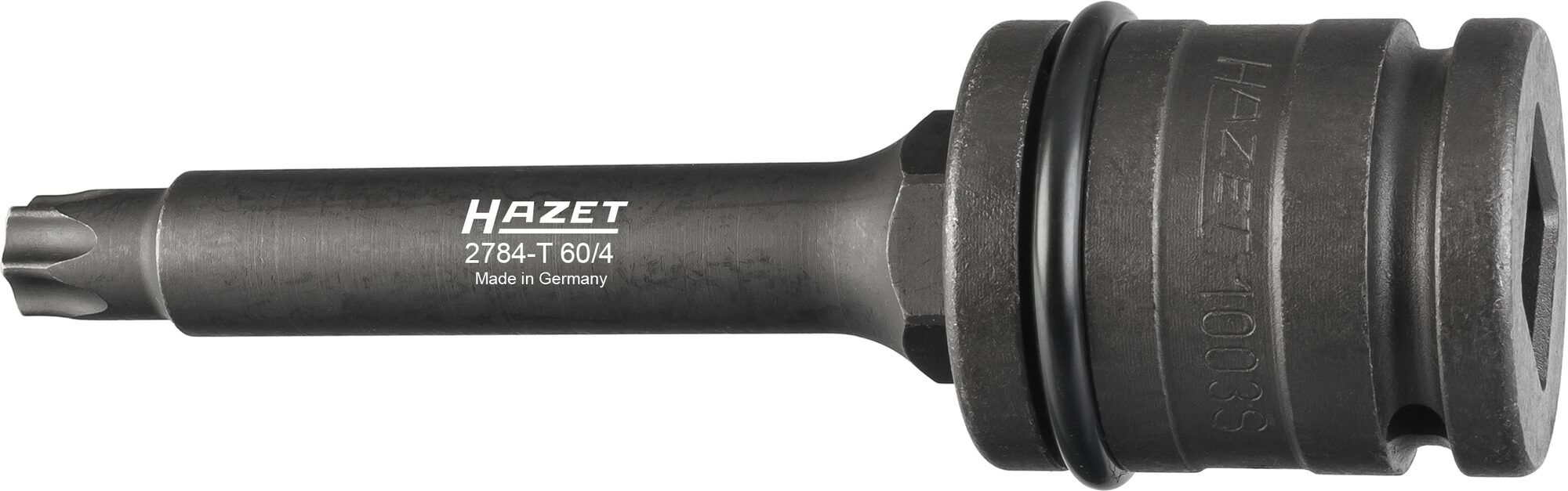 HAZET Bremsscheiben Schraubendreher-Steckschlüsseleinsatz Satz 2784-T60/4 · Vierkant hohl 20 mm (3/4 Zoll) · Innen TORX® Profil · T60 · Anzahl Werkzeuge: 4