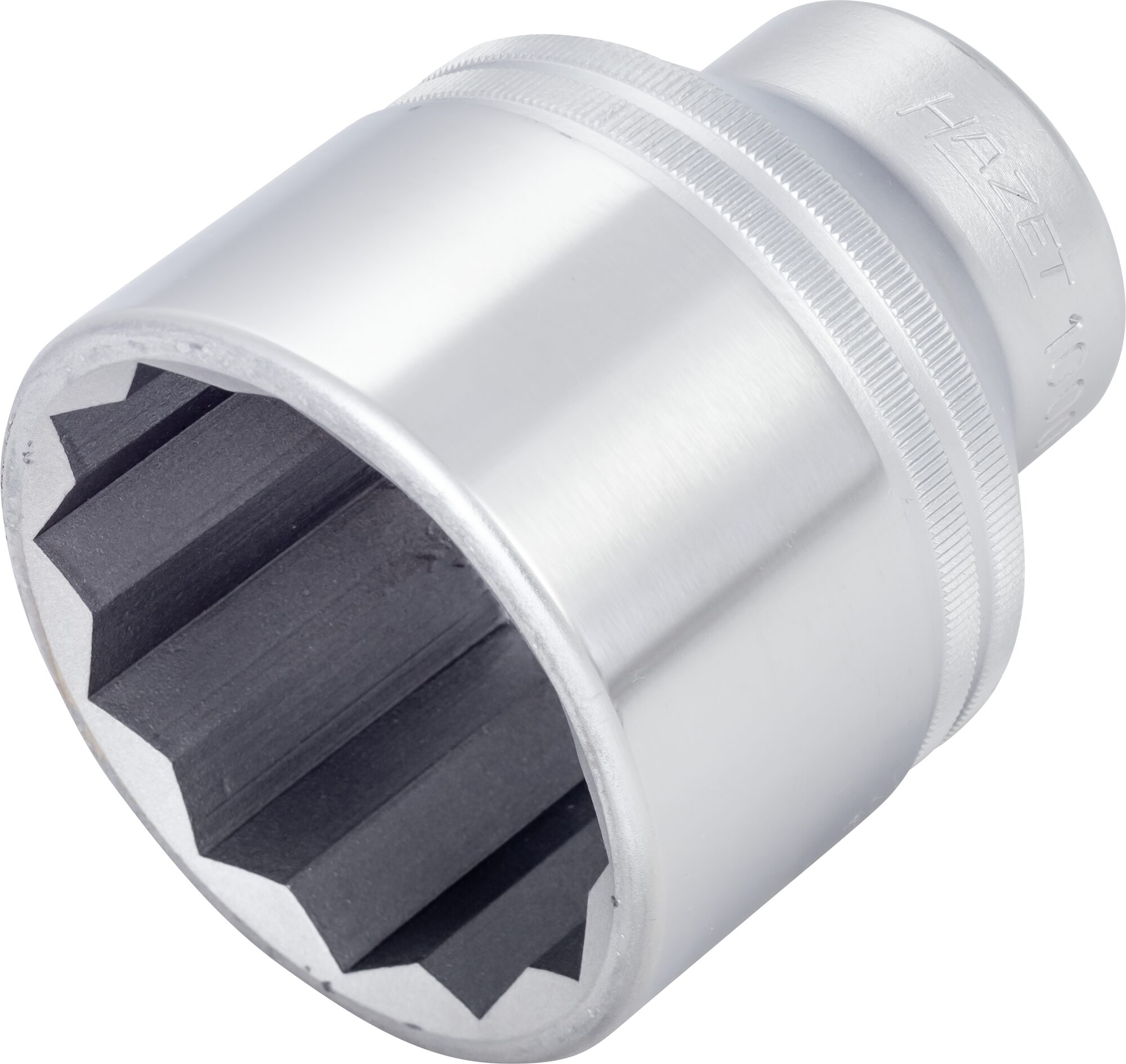 HAZET Steckschlüsseleinsatz · Doppelsechskant 1000Z-55 · Vierkant hohl 20 mm (3/4 Zoll) · Außen Doppel-Sechskant Profil · 55 mm