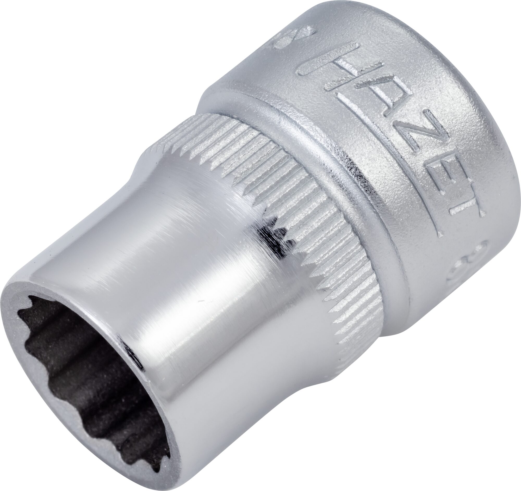 HAZET Steckschlüsseleinsatz · Doppelsechskant 880Z-10 · Vierkant hohl 10 mm (3/8 Zoll) · Außen Doppel-Sechskant-Tractionsprofil · 10 mm