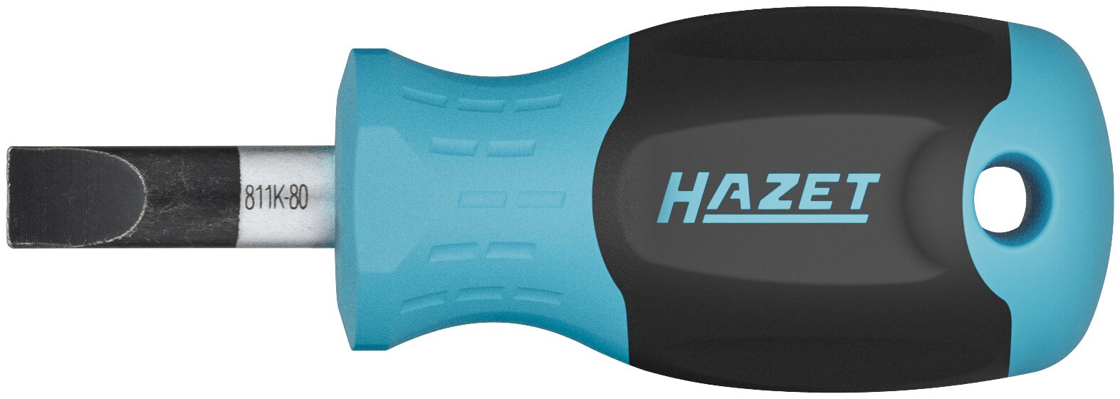 HAZET Schraubendreher 811K-80 · Schlitz Profil · SW 1,2 x 8 mm