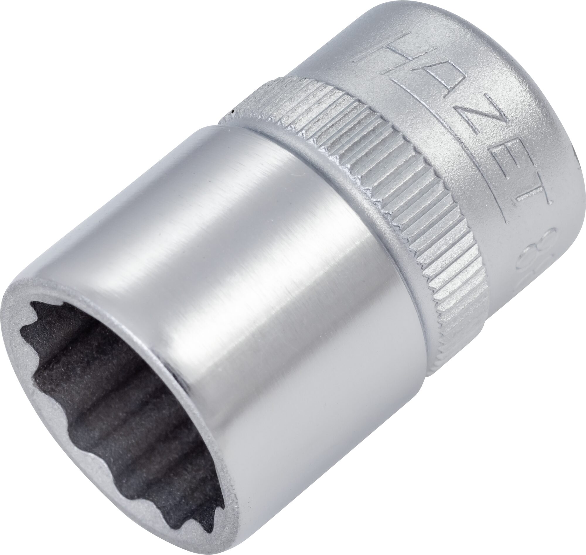 HAZET Steckschlüsseleinsatz · Doppelsechskant 880Z-13 · Vierkant hohl 10 mm (3/8 Zoll) · Außen Doppel-Sechskant-Tractionsprofil · 13 mm