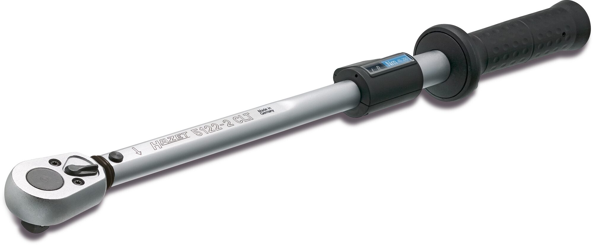 HAZET Drehmomentschlüssel 5121-2CLT · Drehmomentbereich min-max: 20–120 Nm · Genauigkeit: 4% · 1/2 Zoll (12,5 mm) Vierkant massiv · 435 mm HAZET Drehmomentschlüssel 5121-2CLT · Drehmomentbereich min-max: 20–120 Nm · Genauigkeit: 4% · 1/2 Zoll (12,5 mm) Vierkant massiv · 435 mm