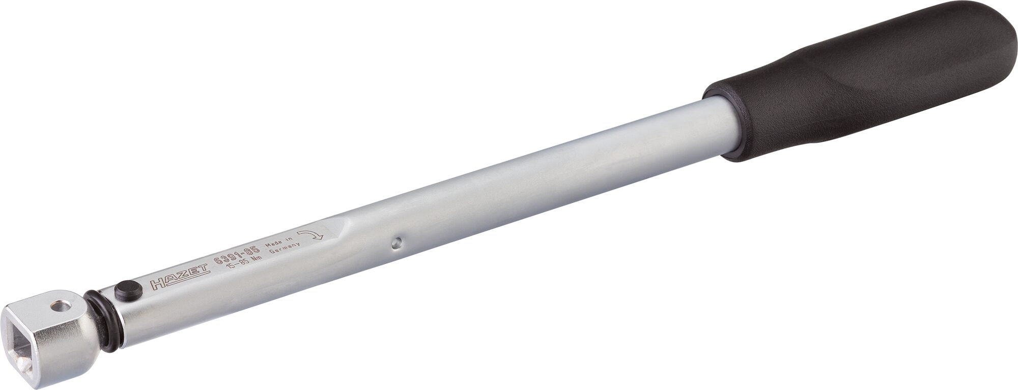 HAZET Drehmomentschlüssel 6391-85 · Drehmomentbereich min-max: 15-85 Nm · Genauigkeit: 2% · 9 x 12 mm Einsteck-Vierkant · 316 mm