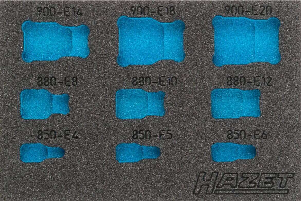 HAZET 2-Komponenten Weichschaum-Einlage 163-360L
