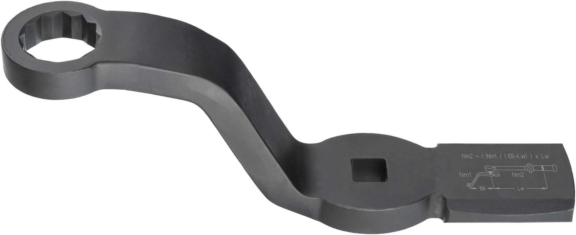 HAZET Schlag-Ringschlüssel · Doppelsechskant · mit 2 Schlagflächen 2872FS-24 · Vierkant hohl 12,5 mm (1/2 Zoll) · Außen Doppel-Sechskant Profil · 24 mm HAZET Schlag-Ringschlüssel · Doppelsechskant · mit 2 Schlagflächen 2872FS-24 · Vierkant hohl 12,5 mm (1/2 Zoll) · Außen Doppel-Sechskant Profil · 24 mm