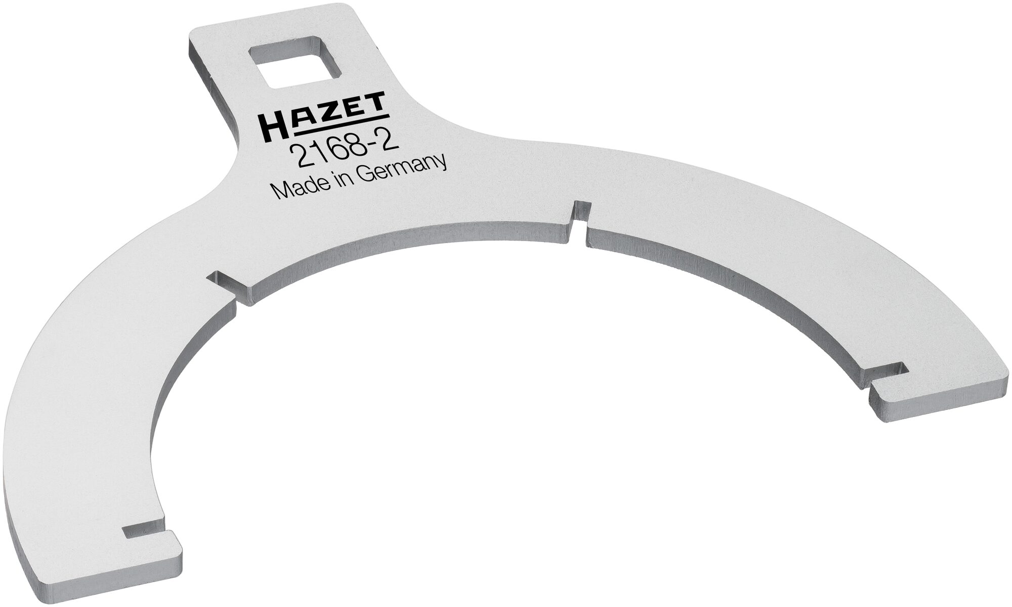 HAZET Kraftstofffilter-Lösewerkzeug 2168-2 · Vierkant hohl 12,5 mm (1/2 Zoll) · Rillenprofil · 160 mm