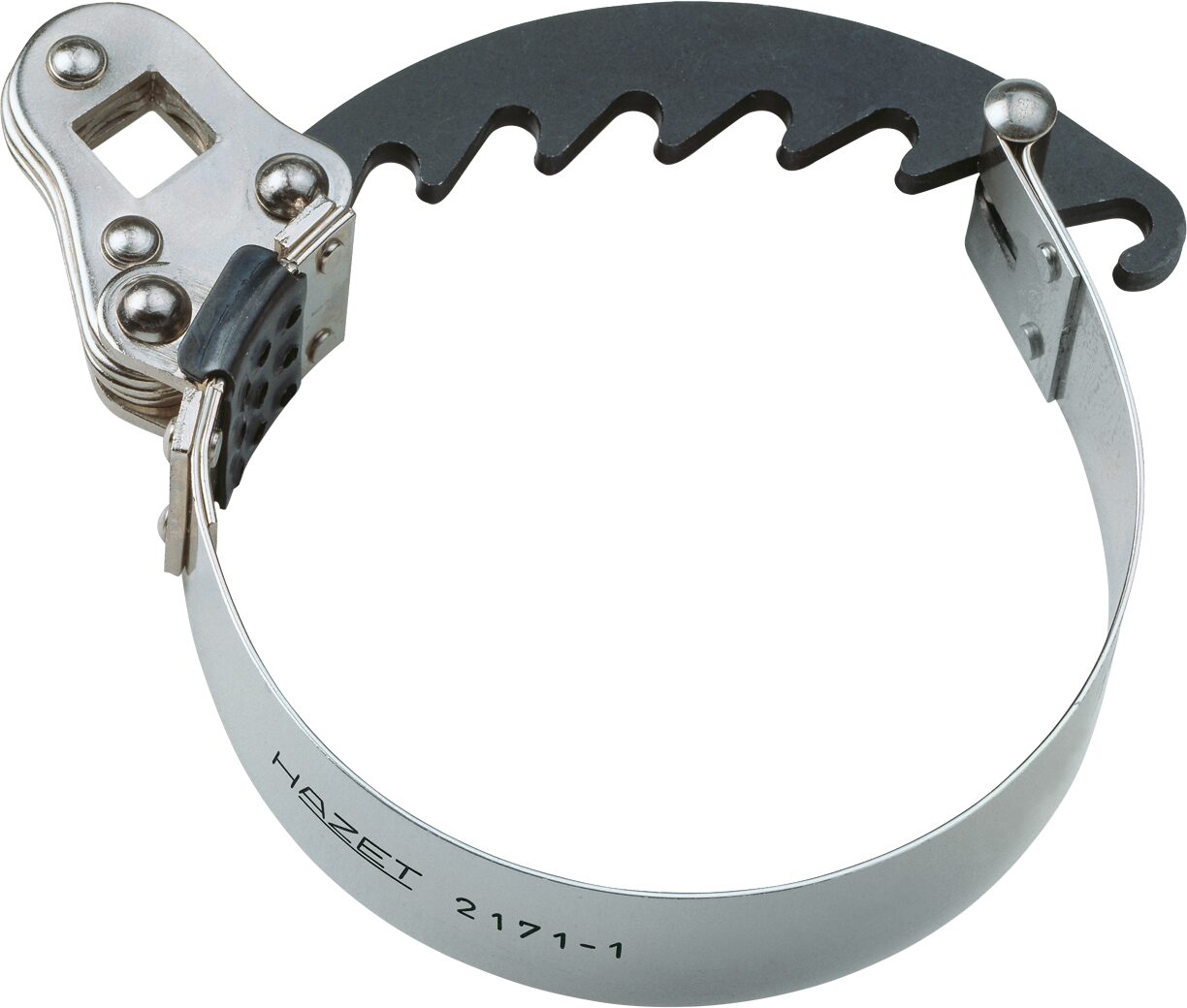 HAZET Ölfilterschlüssel 2171-1 · 1/2 Zoll (12,5 mm) Vierkant hohl · 80–110 mm