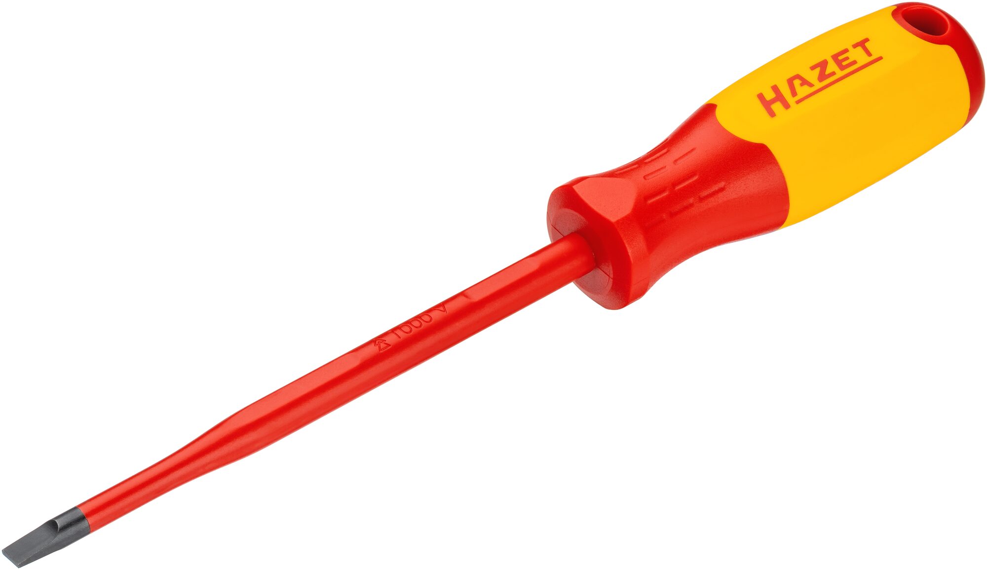 HAZET Elektriker-Schraubendreher · schutzisoliert 811KV-65 · Schlitz Profil · SW 1,2 x 6,5 mm