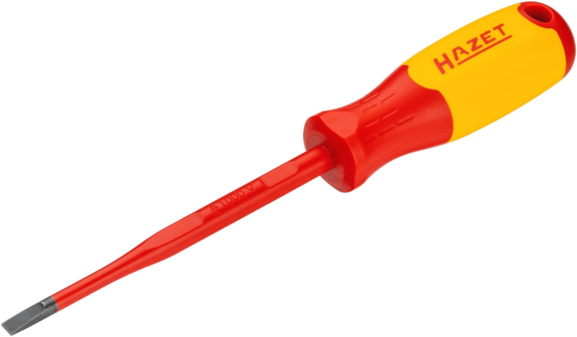 HAZET Elektriker-Schraubendreher · schutzisoliert 811KV-55 · Schlitz Profil · SW 1 x 5,5 mm