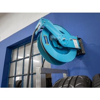 HAZET Schlauchaufroller · offen 9040OS-10 · 400 mm x 186 mm x 426 mm HAZET Schlauchaufroller · offen 9040OS-10 · 400 mm x 186 mm x 426 mm