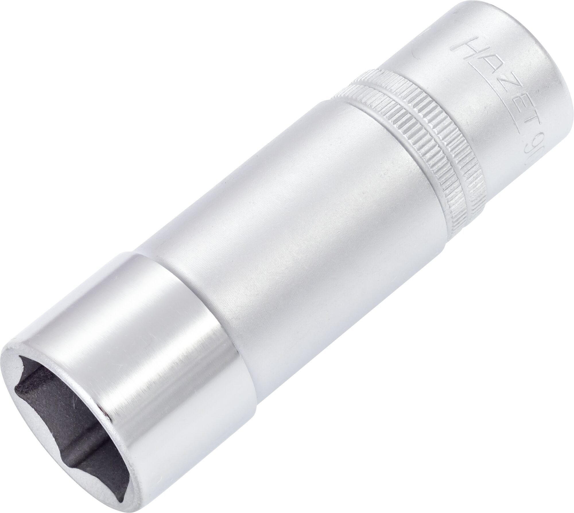 HAZET Steckschlüsseleinsatz · Sechskant 900LG-21 · Vierkant hohl 12,5 mm (1/2 Zoll) · Außen Sechskant-Tractionsprofil · 21 mm