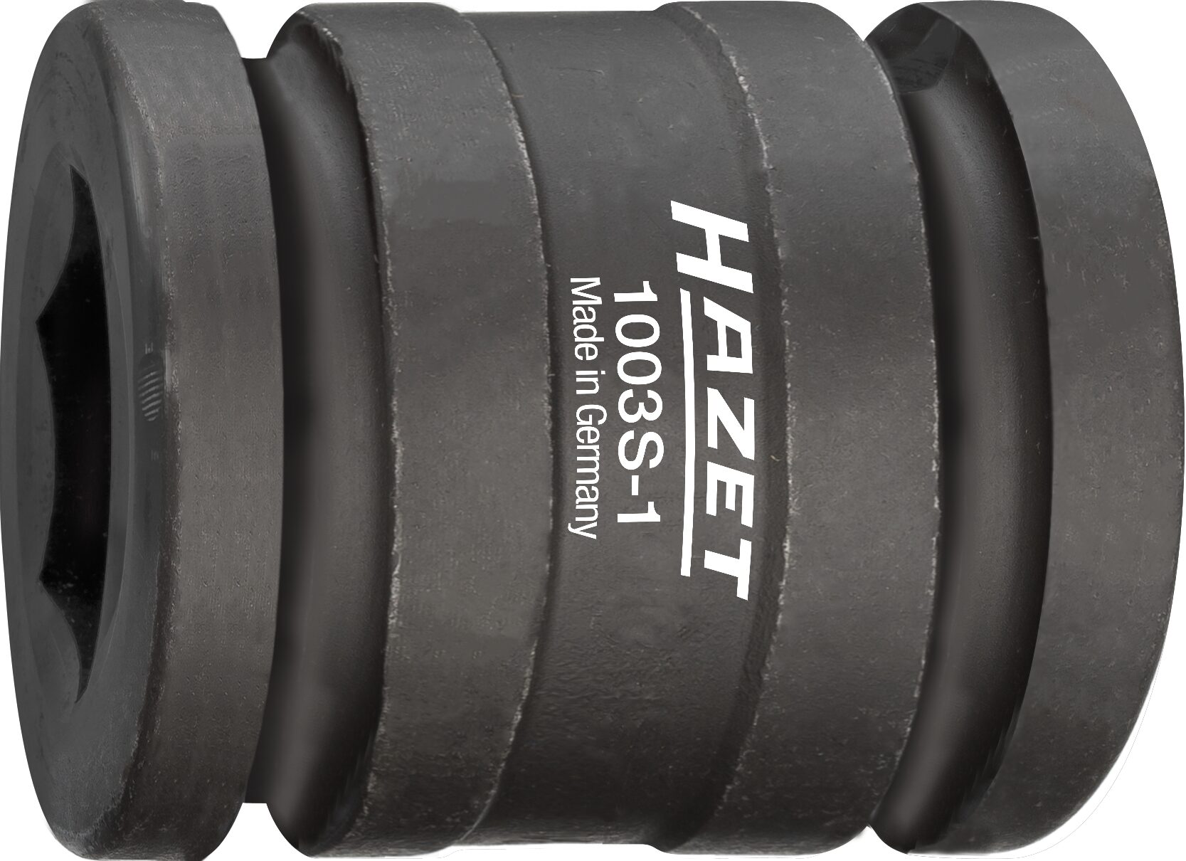 HAZET Schlag-, Maschinenschrauber Adapter 1003S-1 · Vierkant hohl 20 mm (3/4 Zoll) · Innen Sechskant Profil