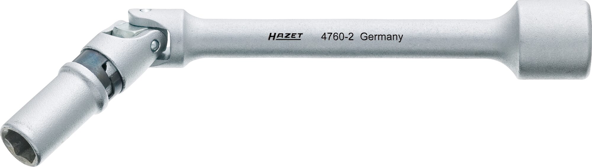 HAZET Glühkerzen Schlüssel 4760-2 · Vierkant hohl 10 mm (3/8 Zoll) · Außen Sechskant Profil · 8 mm · 5/16 ?