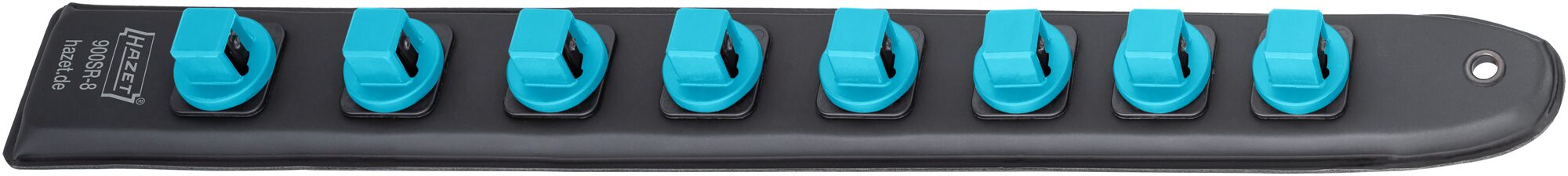 HAZET SmartRail · Flexible Kunststoff-Steckleiste 900SR-8 · Vierkant hohl 12,5 mm (1/2 Zoll)