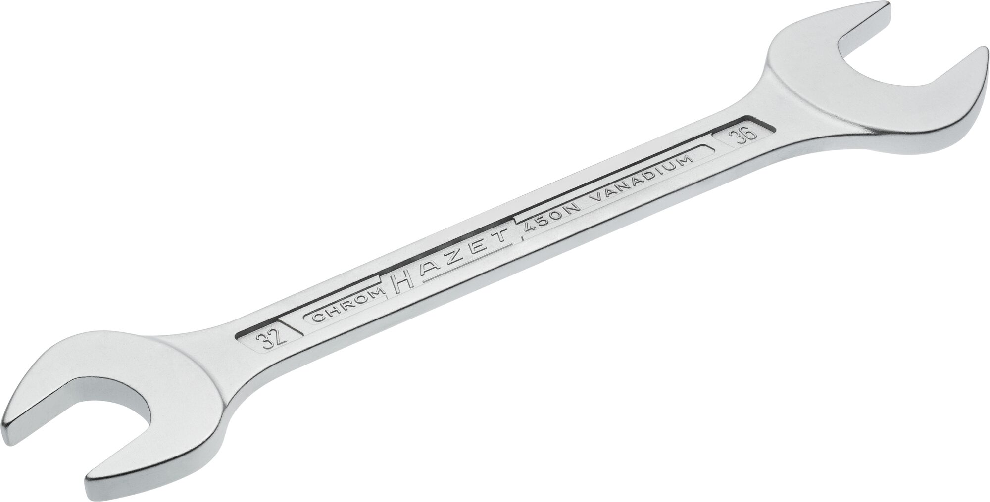 HAZET Doppel-Maulschlüssel 450N-32X36 · Außen Sechskant Profil · 32 x 36 mm HAZET Doppel-Maulschlüssel 450N-32X36 · Außen Sechskant Profil · 32 x 36 mm