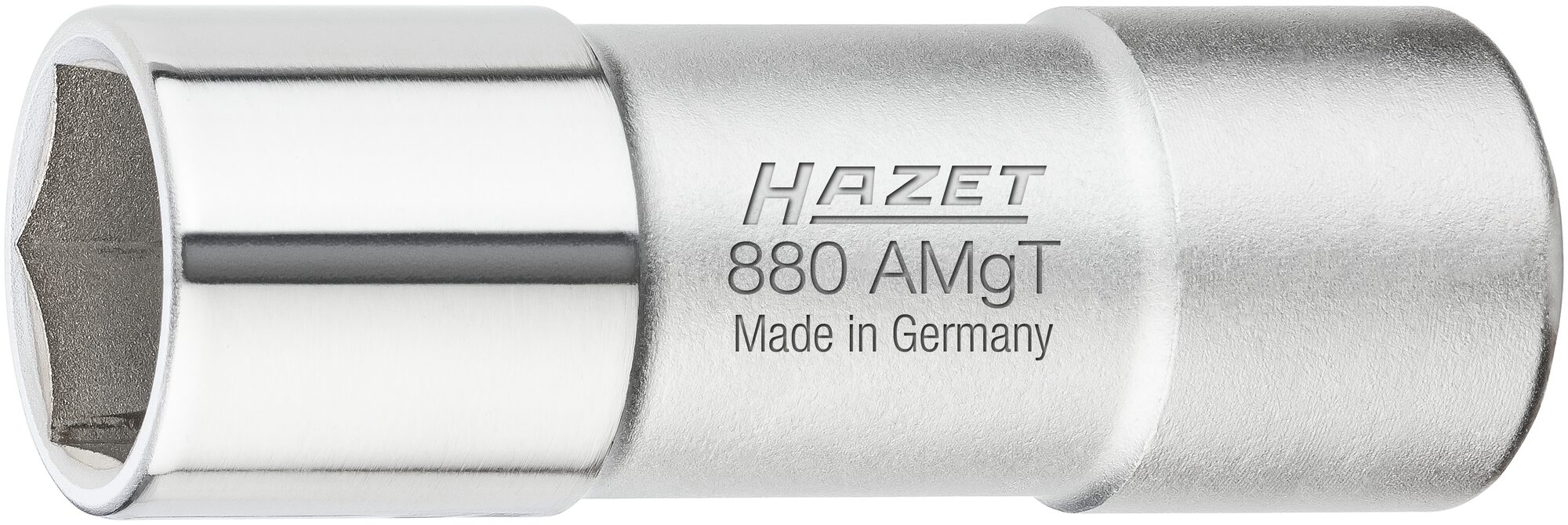 HAZET Zündkerzen Steckschlüsseleinsatz 880AMGT · Vierkant hohl 10 mm (3/8 Zoll) · Außen Sechskant Profil · 16 mm · 5/8 ?