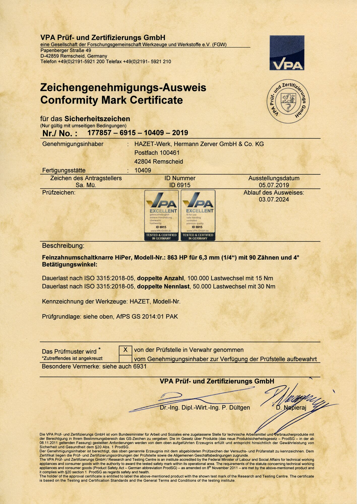 HAZET HiPer Feinzahn-Umschaltknarre 863HP · Vierkant massiv 6,3 mm (1/4 Zoll) HAZET HiPer Feinzahn-Umschaltknarre 863HP · Vierkant massiv 6,3 mm (1/4 Zoll)