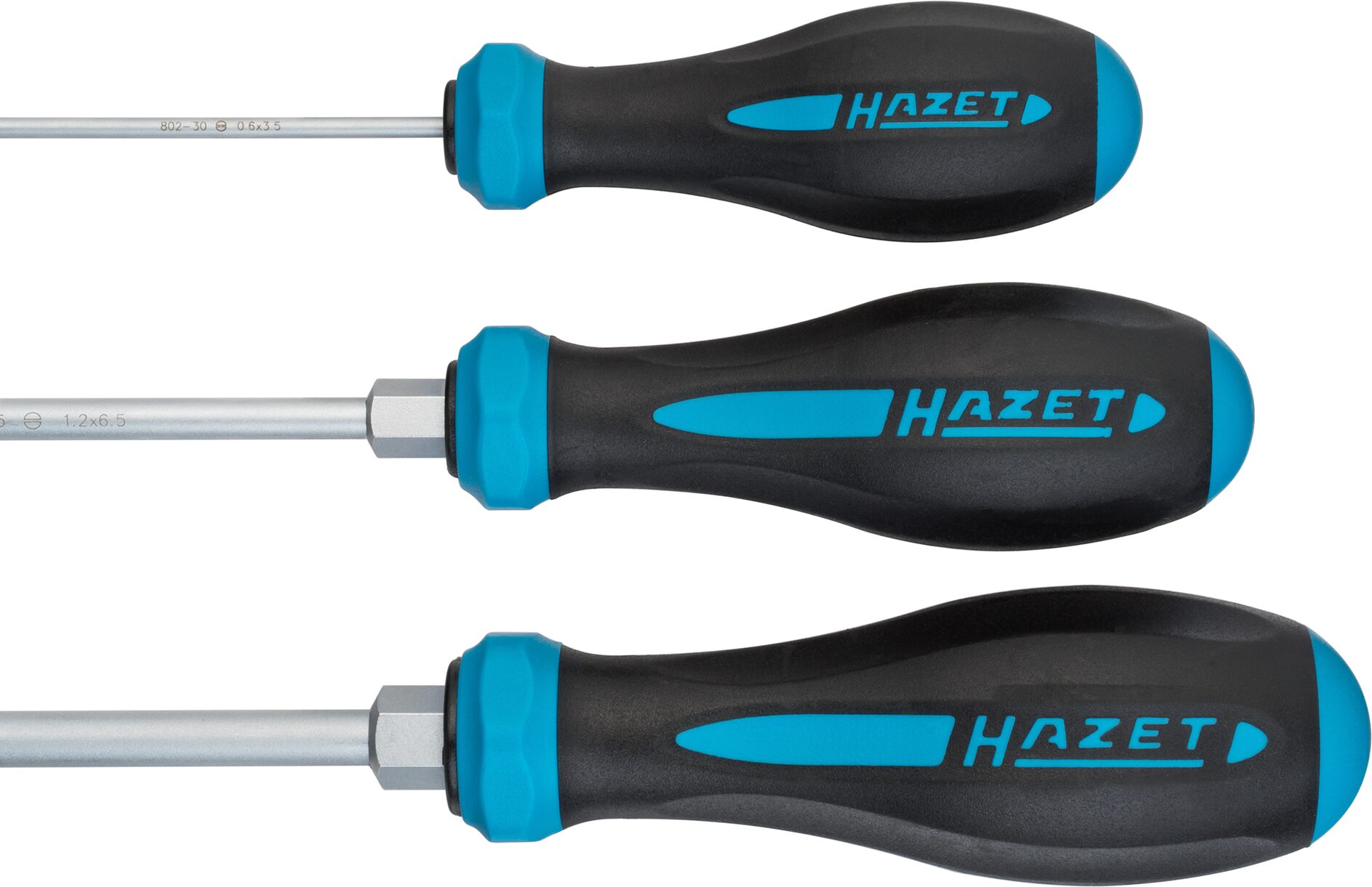 HAZET Schraubendreher Satz HEXAnamic® 802/10 · Schlitz Profil, Kreuzschlitz Profil PH · 0,6x3,5–1,6x10 · PH1–PH2 HAZET Schraubendreher Satz HEXAnamic® 802/10 · Schlitz Profil, Kreuzschlitz Profil PH · 0,6x3,5–1,6x10 · PH1–PH2
