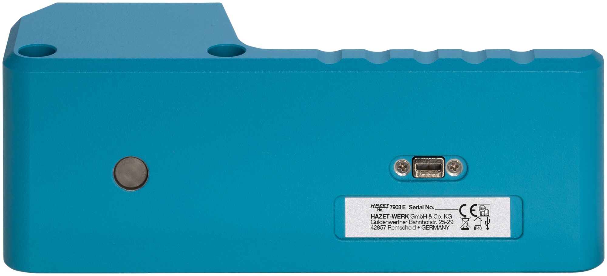 HAZET Drehmoment-Prüfgerät · elektronisch · 1,5–30 Nm 7903E · Drehmomentbereich min-max: 1.5–30 Nm · 3/8 Zoll (10 mm) Sechskant massiv, 1/4 Zoll (6,3 mm) Vierkant hohl, 3/8 Zoll (10 mm) Vierkant hohl · 175 mm x 64 mm x 72 mm