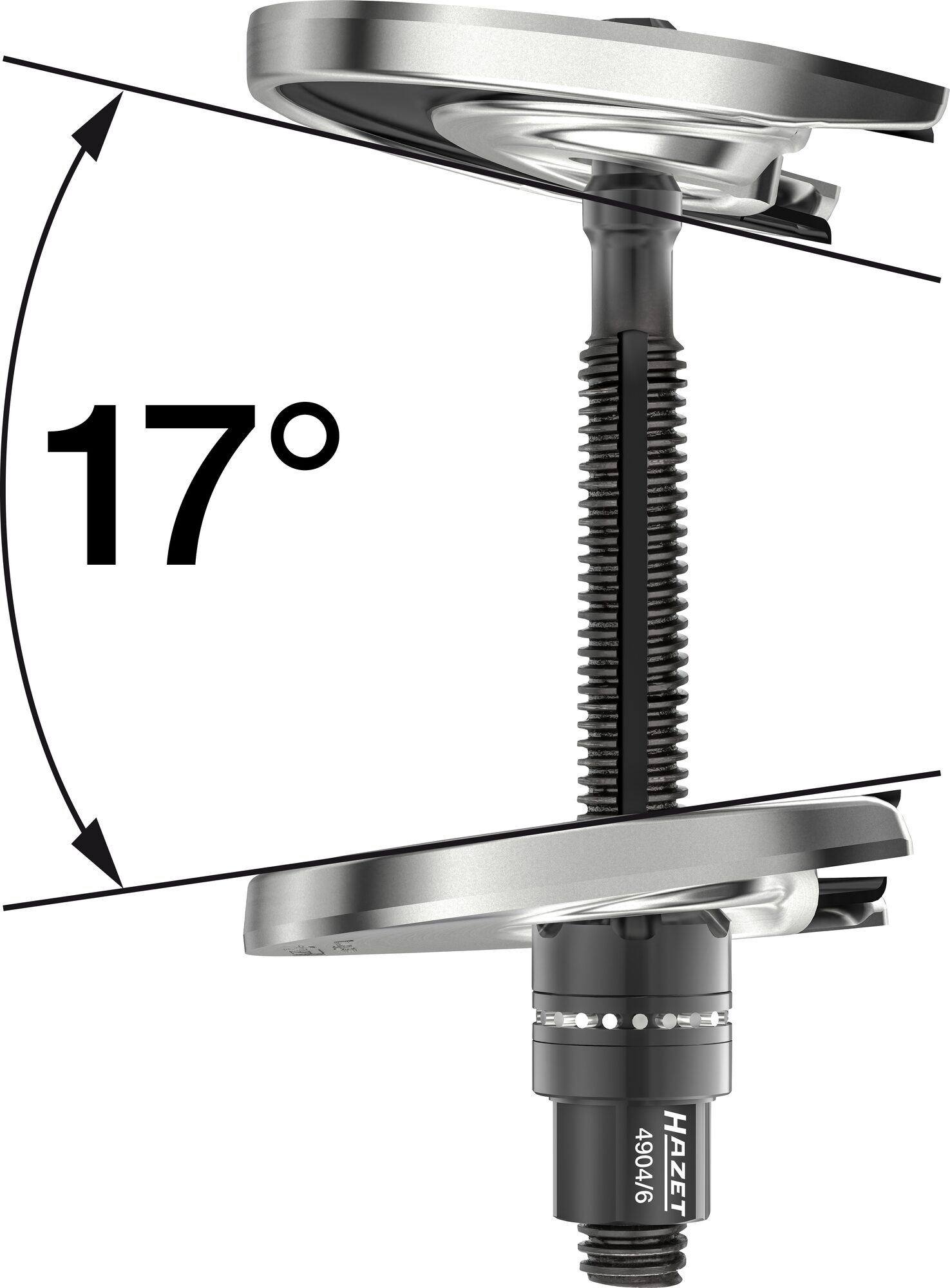 HAZET Universal Innenfederspanner Satz 4904/6 · Anzahl Werkzeuge: 6