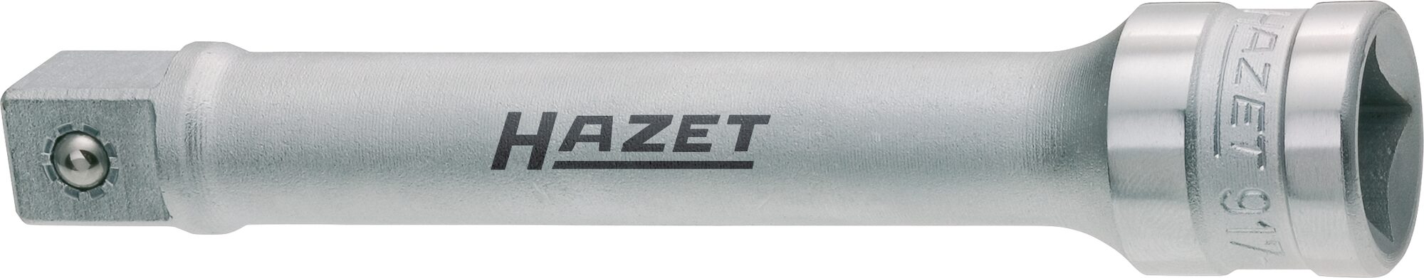 HAZET Verlängerung 917-5 · Vierkant hohl 12,5 mm (1/2 Zoll) · Vierkant massiv 12,5 mm (1/2 Zoll)