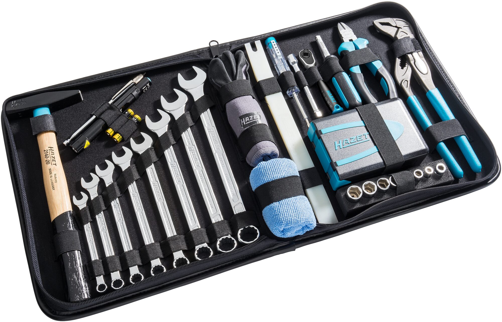 HAZET Premium Werkzeug Ledertasche 1520/64 · Sechskant massiv 6,3 (1/4 Zoll), Vierkant hohl 6,3 mm (1/4 Zoll) · Anzahl Werkzeuge: 64 HAZET Premium Werkzeug Ledertasche 1520/64 · Sechskant massiv 6,3 (1/4 Zoll), Vierkant hohl 6,3 mm (1/4 Zoll) · Anzahl Werkzeuge: 64