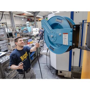 HAZET Schlauchaufroller · offen 9040OS-10 · 400 mm x 186 mm x 426 mm HAZET Schlauchaufroller · offen 9040OS-10 · 400 mm x 186 mm x 426 mm