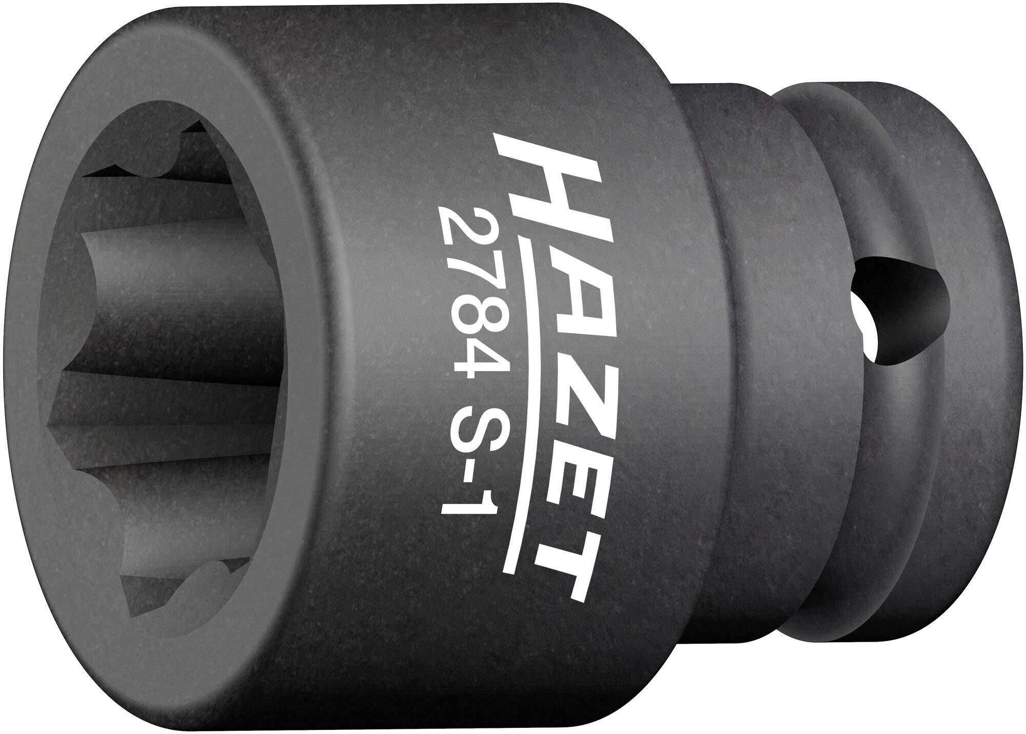 HAZET Schlag-, Maschinenschrauber Steckschlüsseleinsatz · mit Sonderprofil 2784S-1 · Vierkant hohl 12,5 mm (1/2 Zoll) · Rillenprofil · 39 mm HAZET Schlag-, Maschinenschrauber Steckschlüsseleinsatz · mit Sonderprofil 2784S-1 · Vierkant hohl 12,5 mm (1/2 Zoll) · Rillenprofil · 39 mm